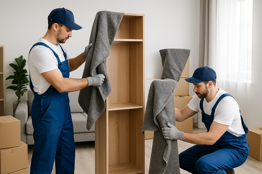 Umzugshelfer Recklinghausen – Möbelabbau und Verpackungsservice